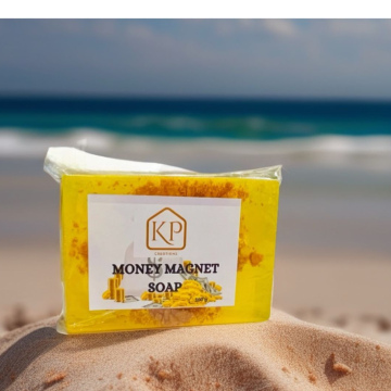 Money magnet soap